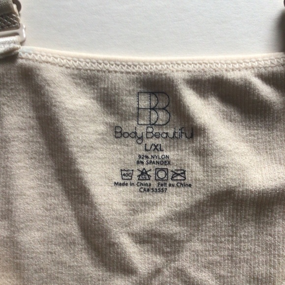 Body Beautiful Shape Wear Body Suit Flesh Tone Size L/XL ( Fits like M/L) - Picture 4 of 6